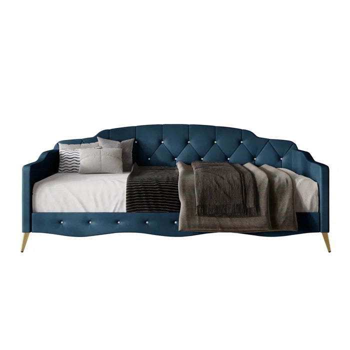 Arwilla Twin Size Daybed in Velvet