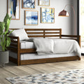 Alexz Wood Daybed with Pop Up Trundle Bed