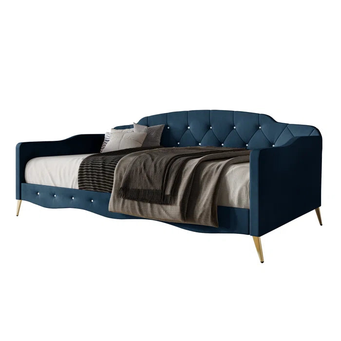 Arwilla Twin Size Daybed in Velvet